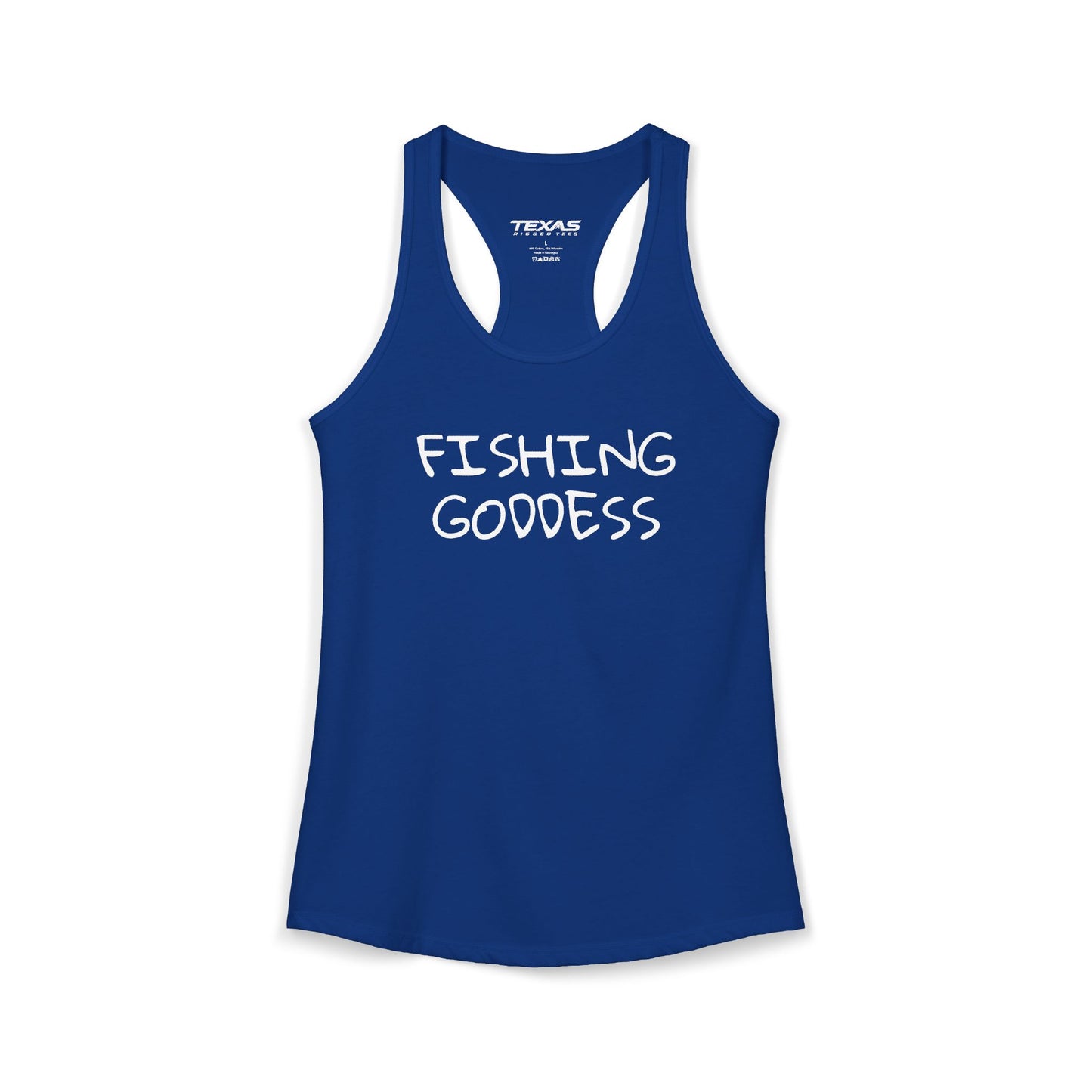 Fishing Goddess — Women’s Racerback Tank