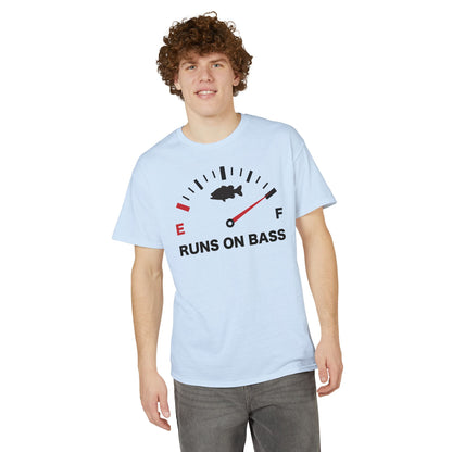 Runs on Bass — Unisex DryBlend® T-Shirt