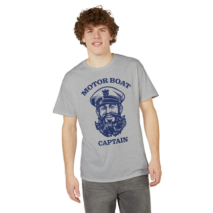 Motor Boat Captain — Unisex DryBlend® T-Shirt