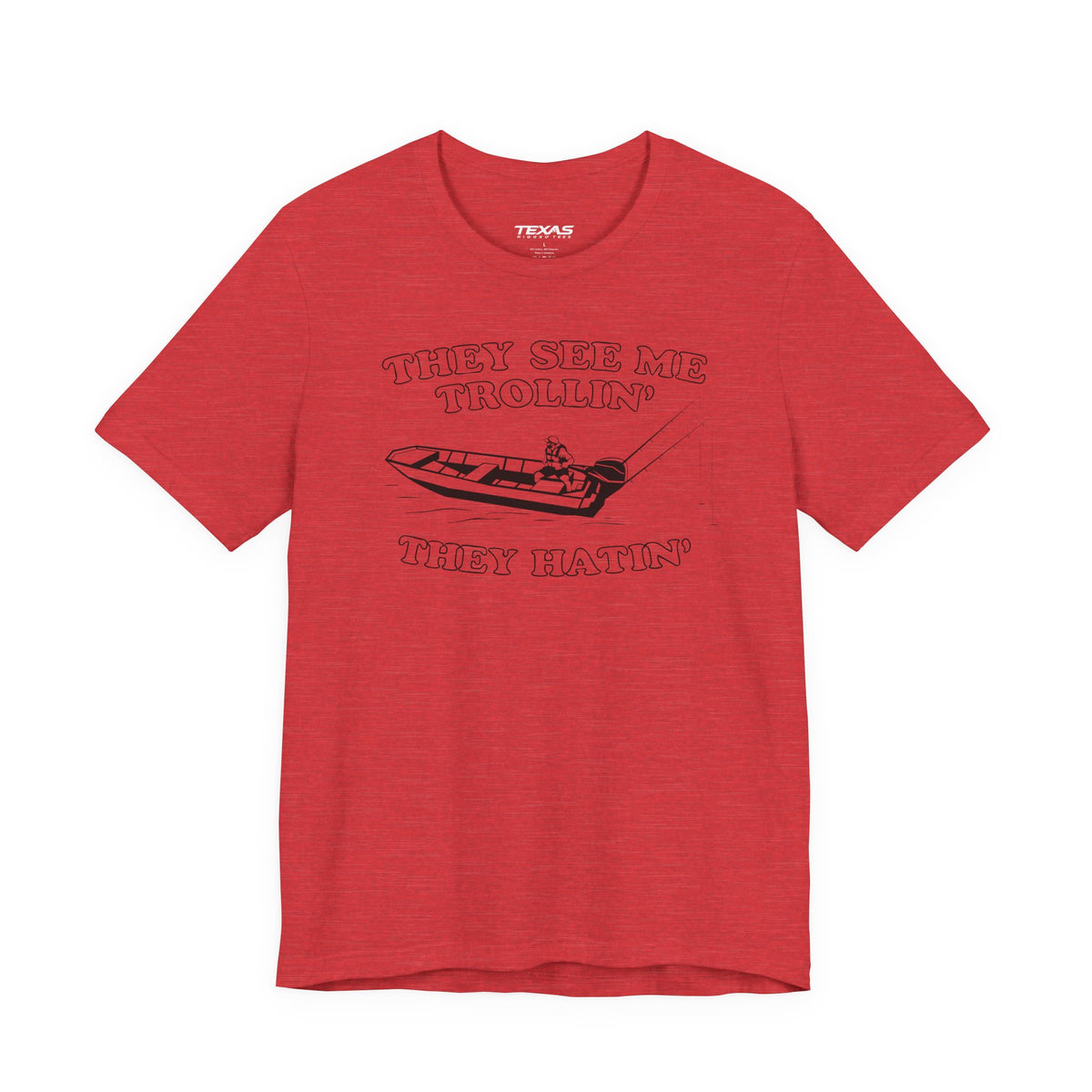 They See Me Trollin’, They Hatin’ — Unisex Cotton Tee