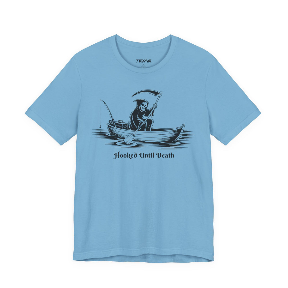 Hooked Until Death — Unisex Cotton Tee
