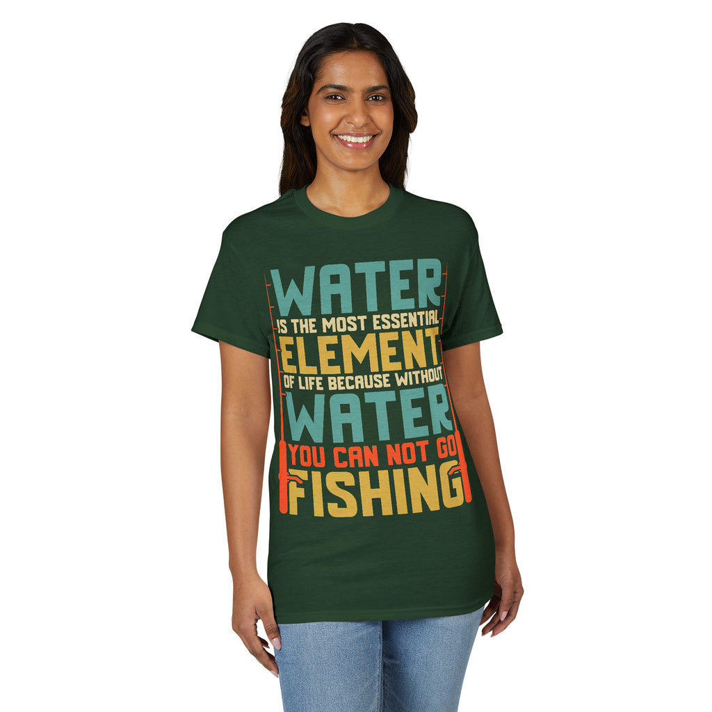 Water Is the Most Essential Element of Life — Unisex DryBlend® T-Shirt