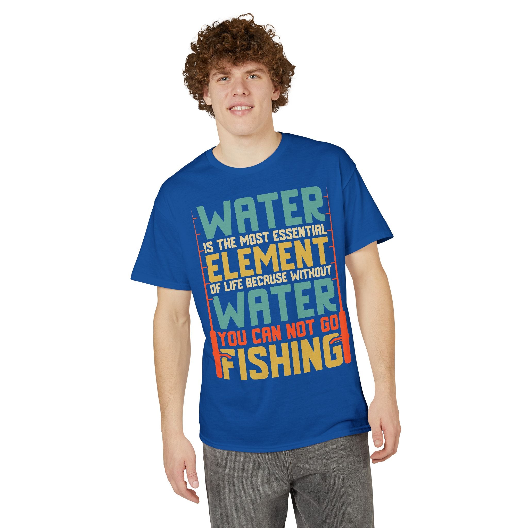 Water Is the Most Essential Element of Life — Unisex DryBlend® T-Shirt