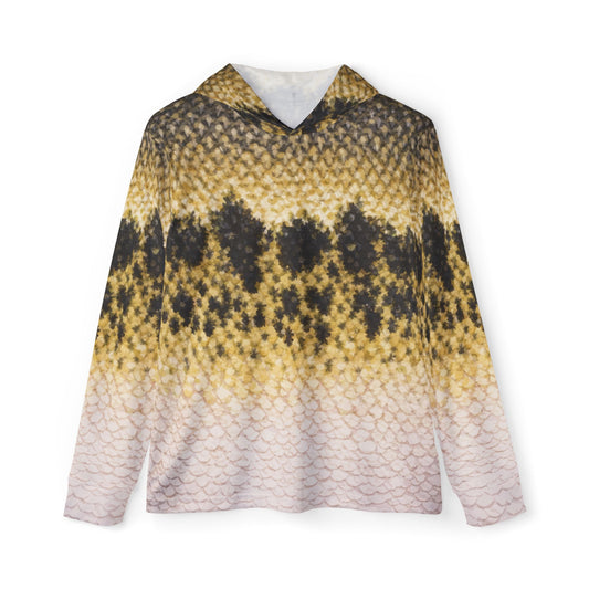 Largemouth Bass — Unisex Fishing Pullover Hoodie (SPF 50+)