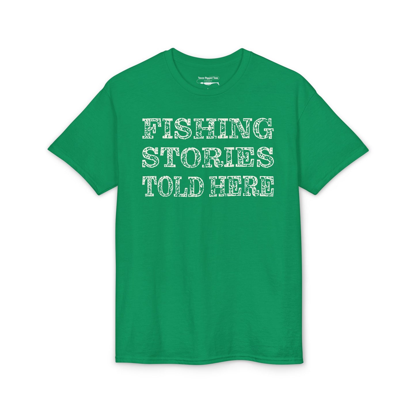 Fishing Stories Told Here — Unisex DryBlend® T-Shirt