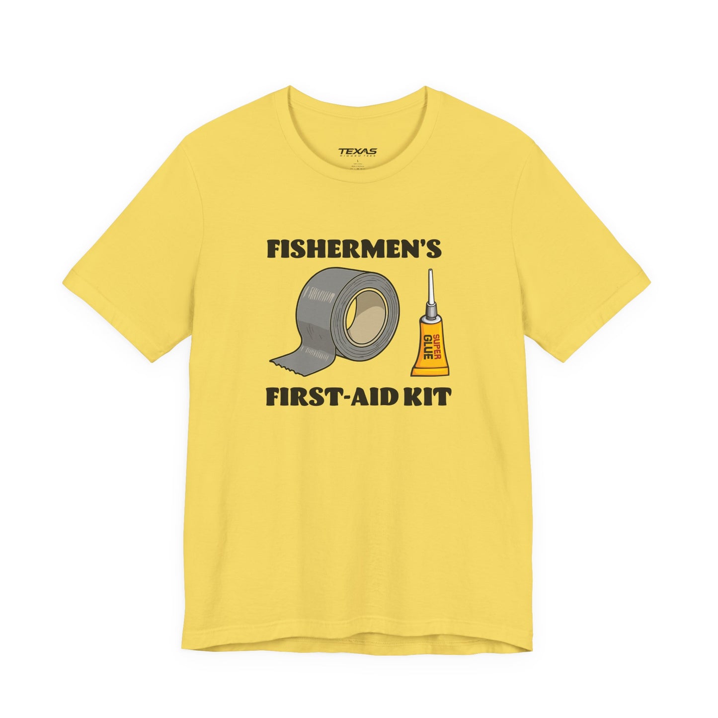 Fishermen’s First-Aid Kit — Unisex Cotton Tee