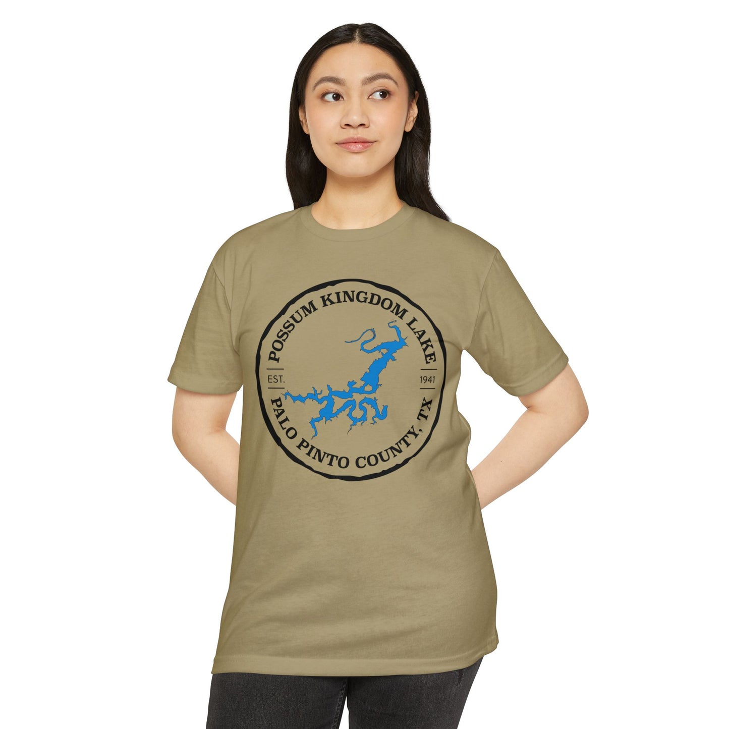 Possum Kingdom Lake — Unisex Cotton-Poly Blend T-Shirt