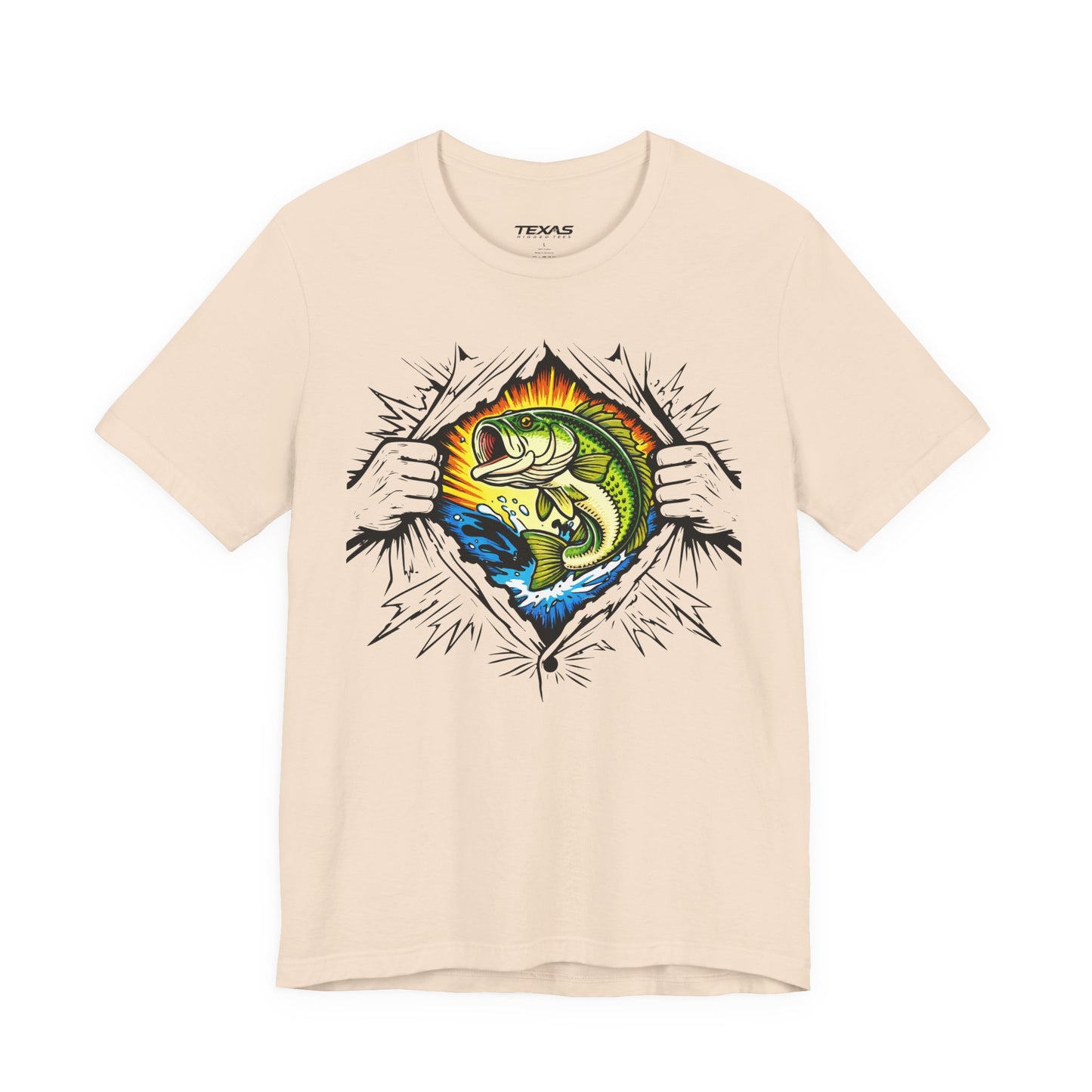 Fishing Is My Superpower — Unisex Cotton Tee