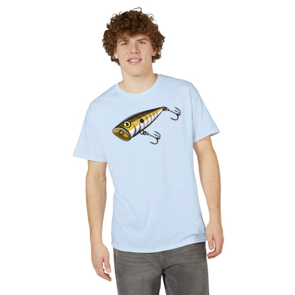 Topwater Popper Lure — Unisex DryBlend® T-Shirt