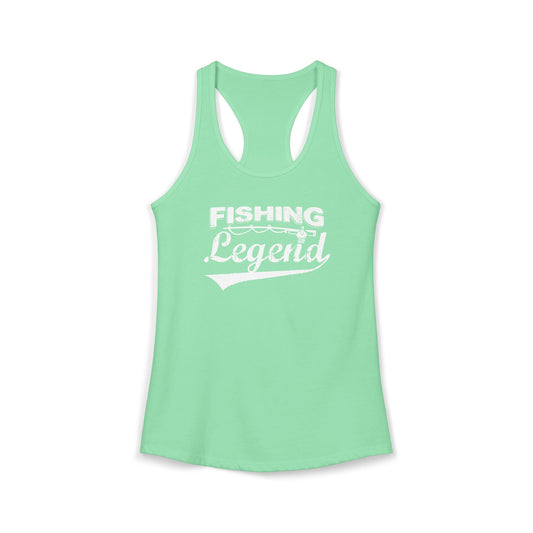 Fishing Legend — Women’s Racerback Tank