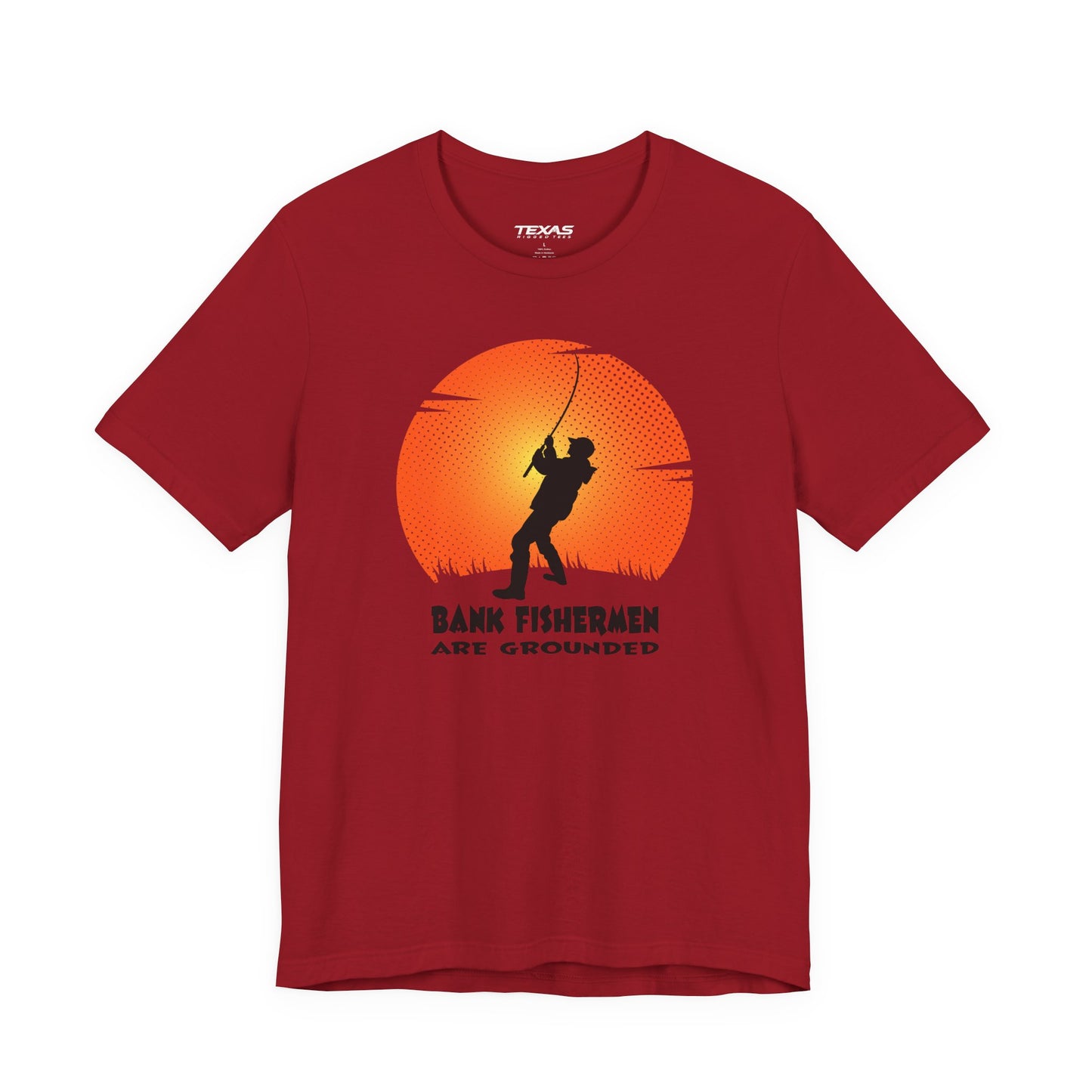 Bank Fishermen Are Grounded — Unisex Cotton Tee