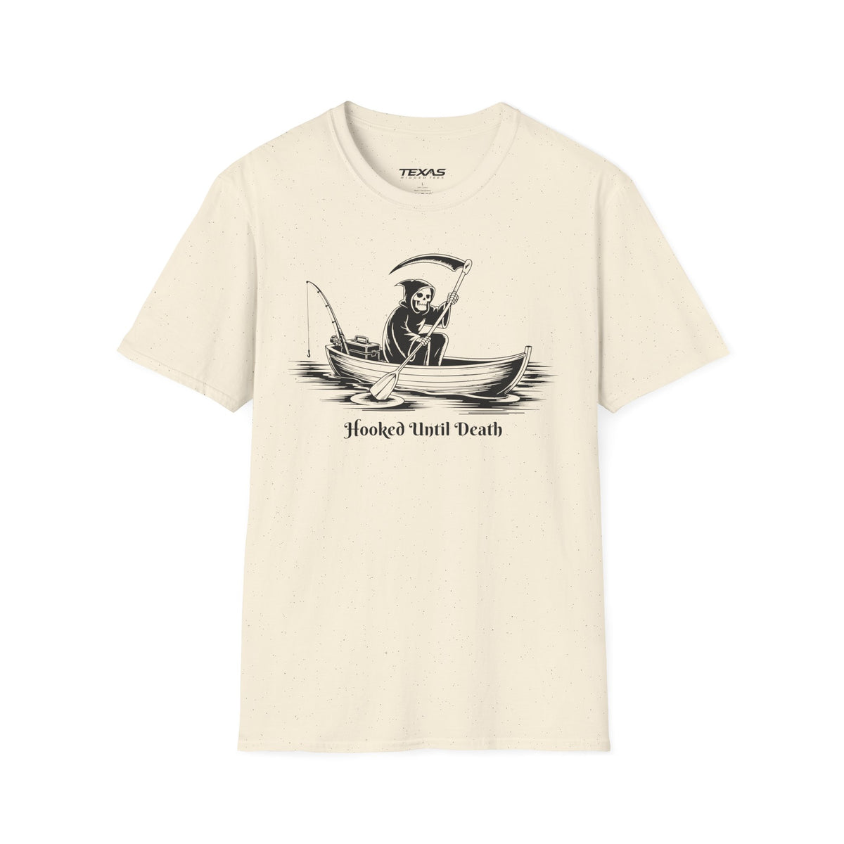 Hooked Until Death — Unisex Cotton Tee