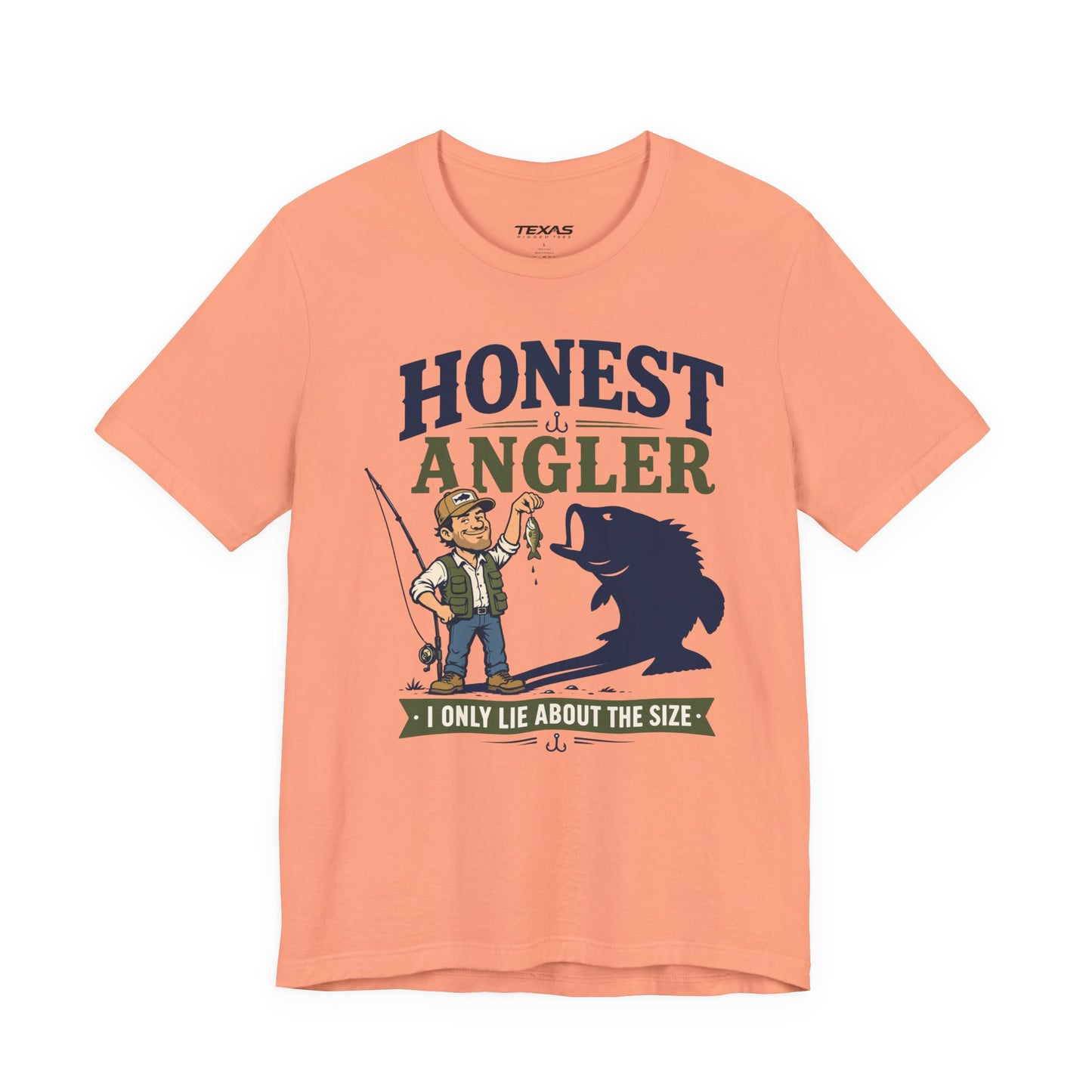 Honest Angler — Unisex Cotton Tee