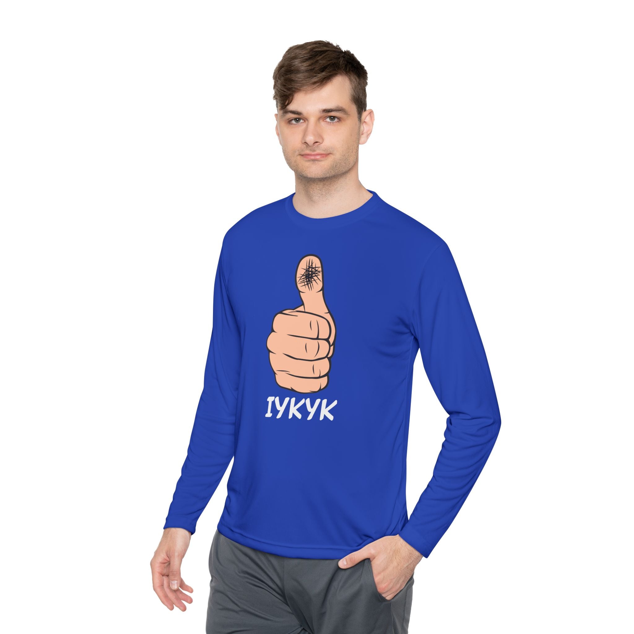 IYKYK — Unisex Long Sleeve T-Shirt