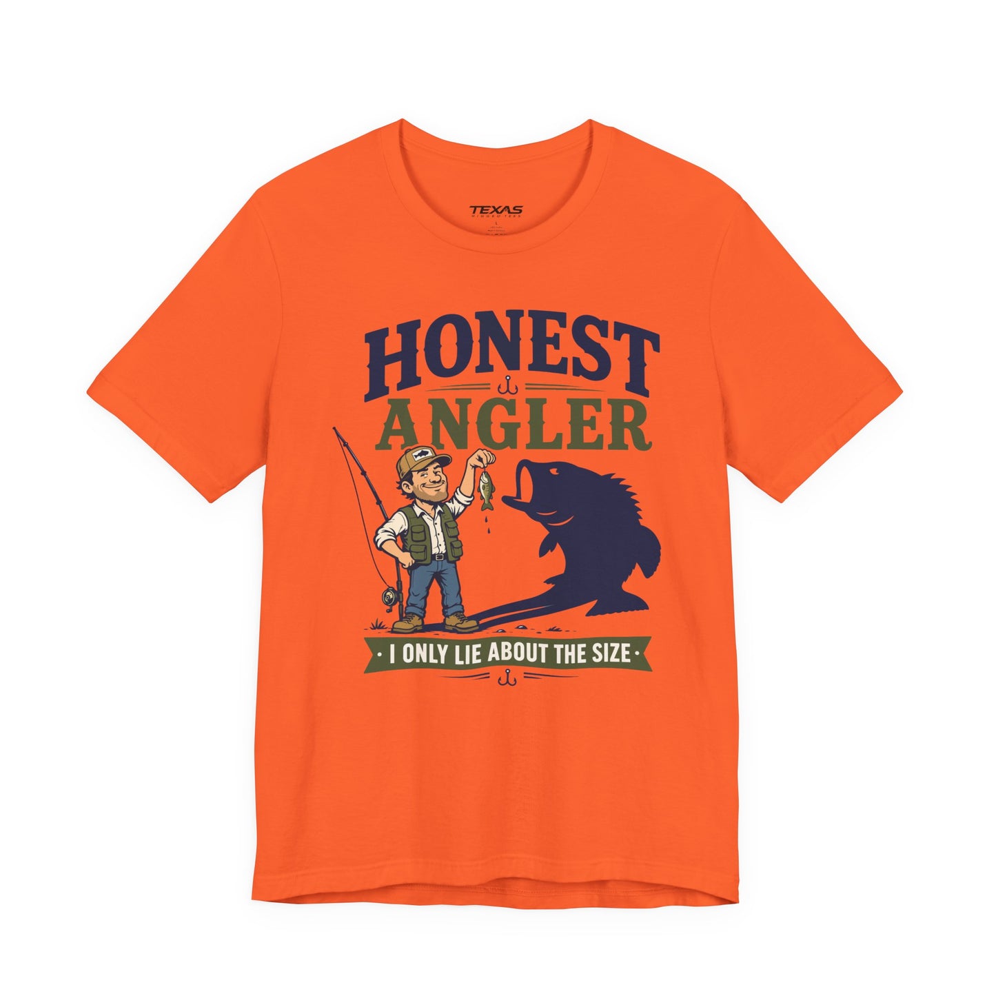 Honest Angler — Unisex Cotton Tee