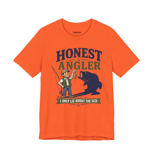 Honest Angler — Unisex Cotton Tee