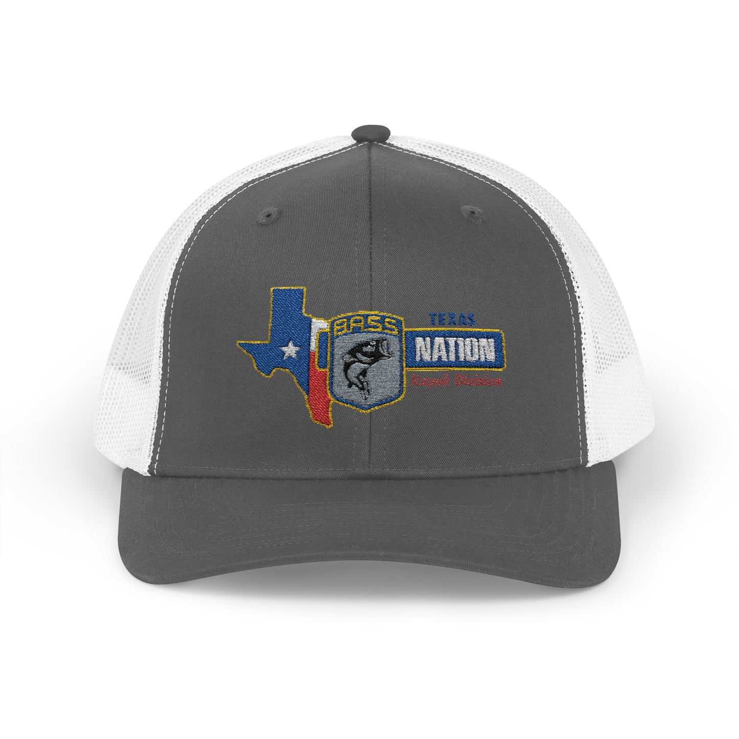 Texas BASS Nation (Kayak Division) — Embroidered Baseball Cap