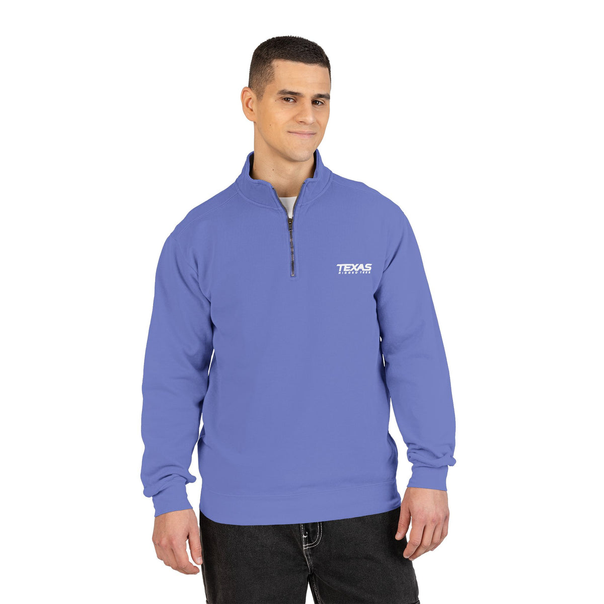 Texas Rigged Tees — Unisex Heavyweight Quarter-Zip Pullover