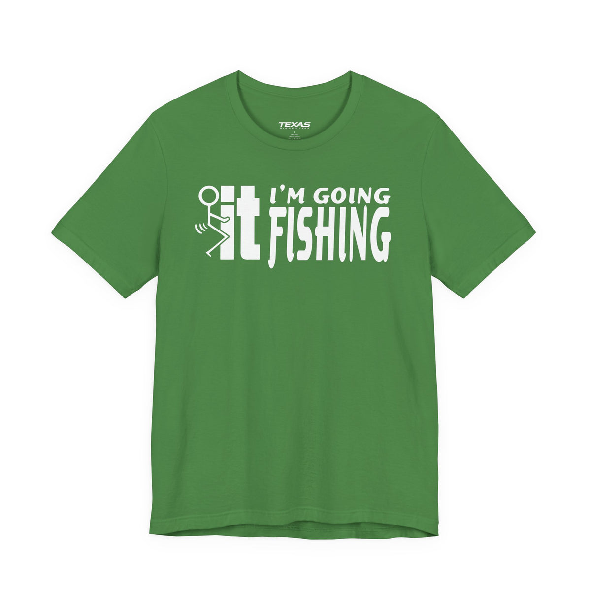 F-It, I’m Going Fishing — Unisex Cotton Tee