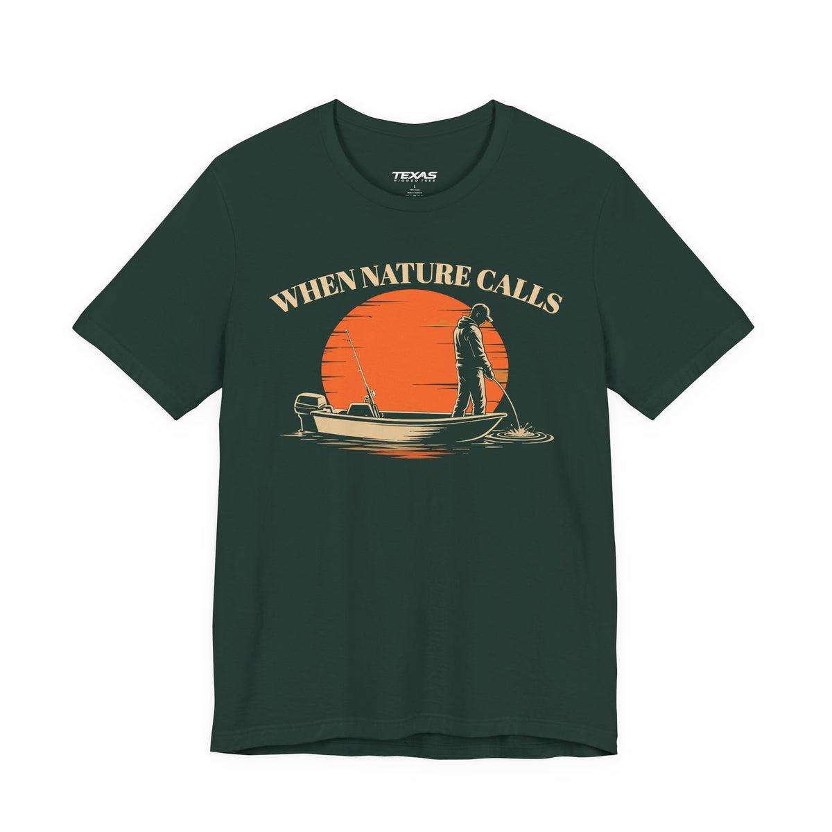 When Nature Calls — Unisex Cotton Tee
