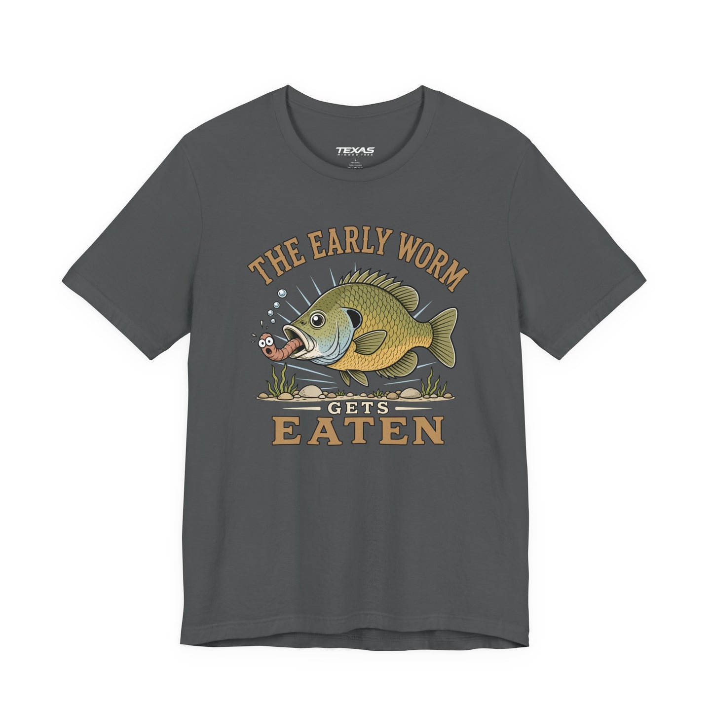 The Early Worm Gets Eaten — Unisex Cotton Tee