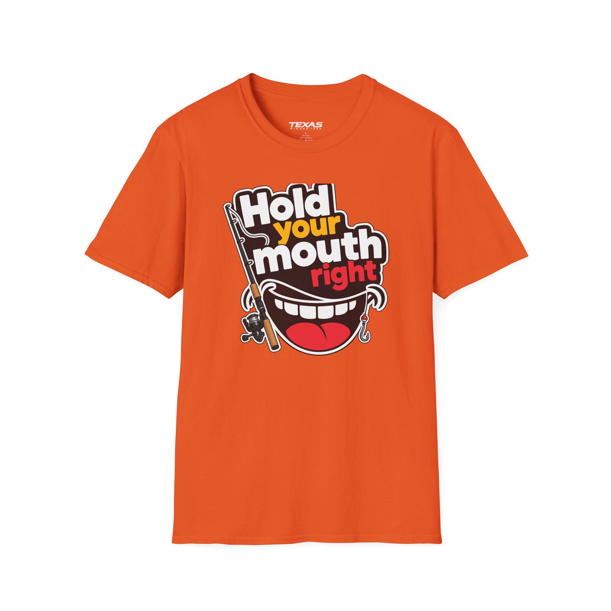 Hold Your Mouth Right — Unisex Cotton Tee