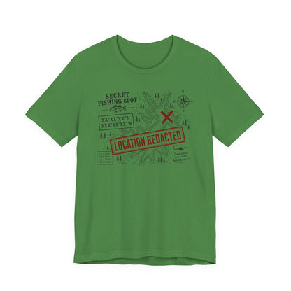 Secret Fishing Spot — Unisex Cotton Tee