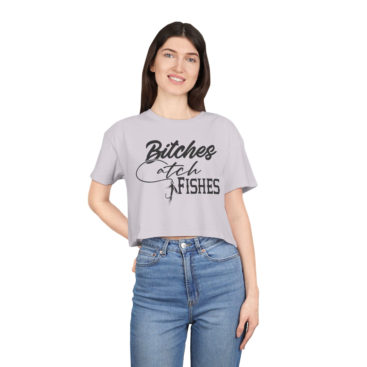 Bitches Catch Fishes — Women’s Crop Top