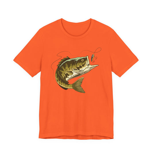 Largemouth Bass — Unisex Cotton Tee