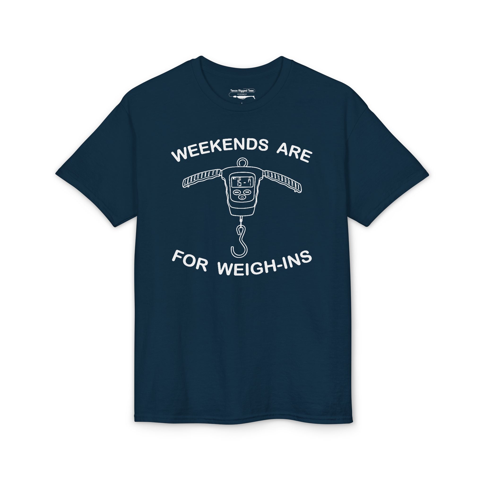 Weekends Are for Weigh-Ins — Unisex DryBlend® T-Shirt