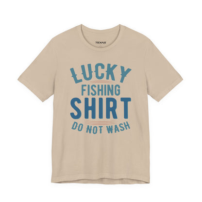 Lucky Fishing Shirt — Unisex Cotton Tee