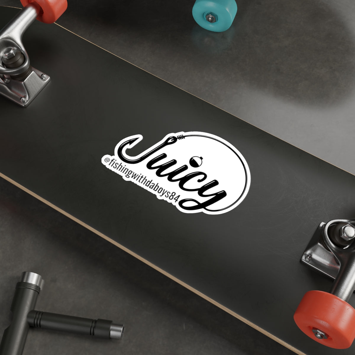 What’s Up Boy's? Juicy — Die-Cut Decal