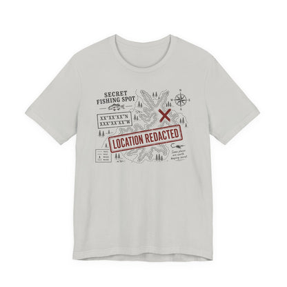 Secret Fishing Spot — Unisex Cotton Tee