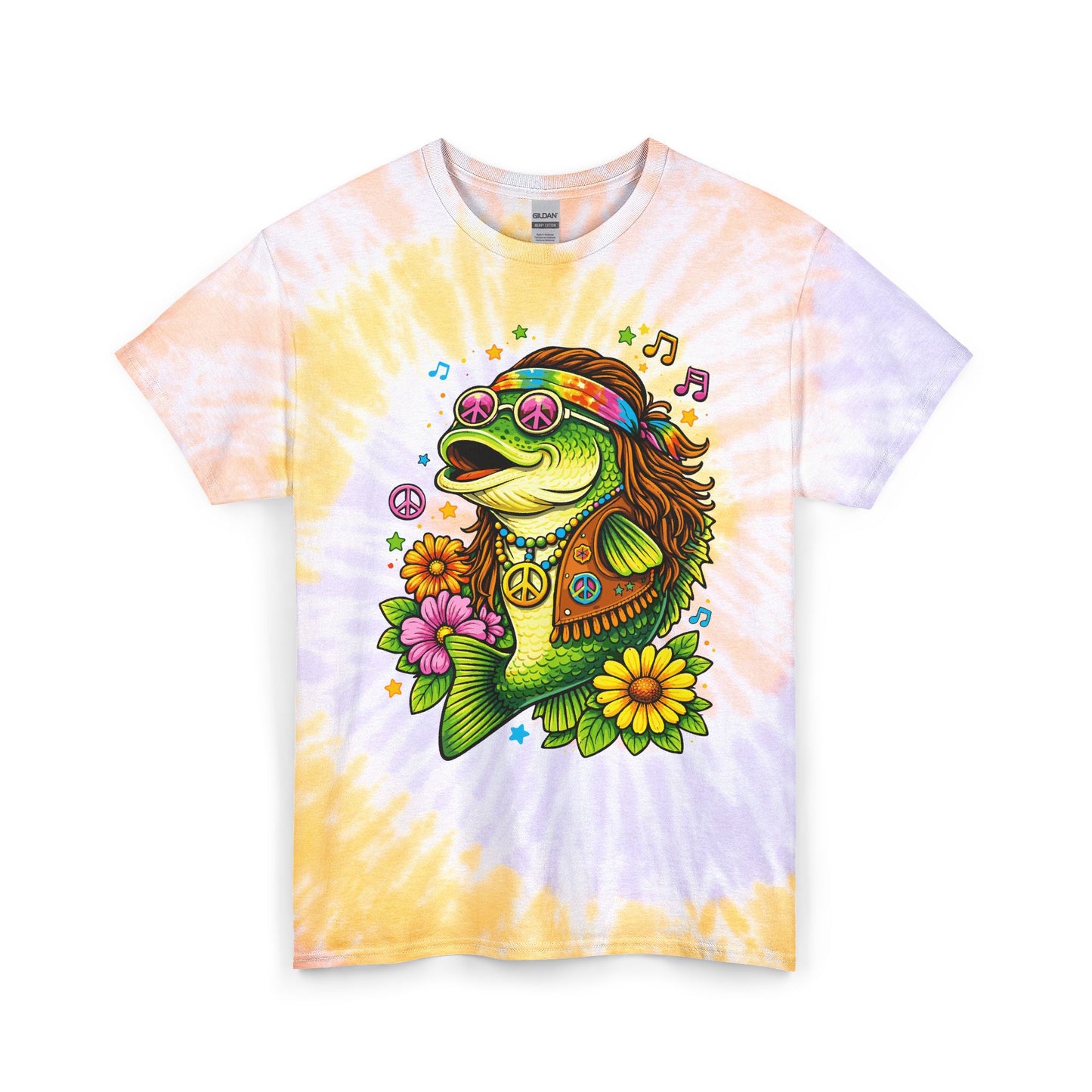 Hippie Bass — Unisex Tie-Dye T-Shirt