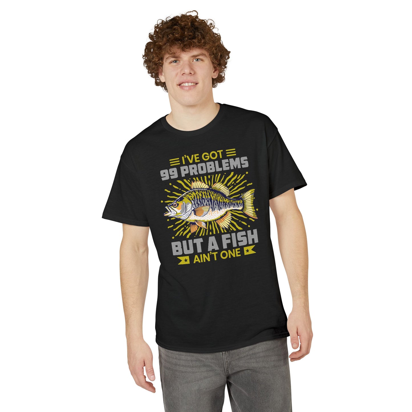 I’ve Got 99 Problems But a Fish Ain’t One — Unisex DryBlend® T-Shirt