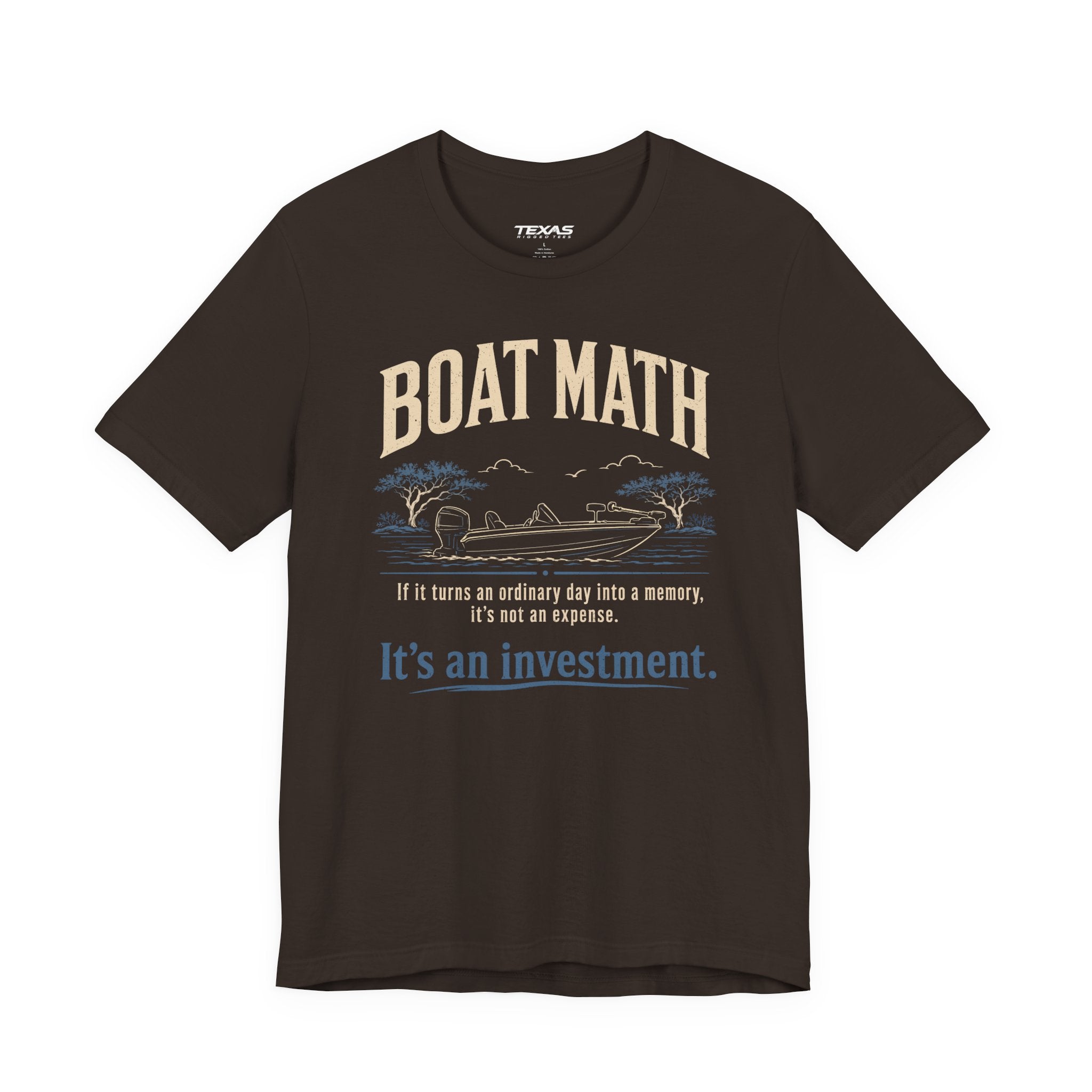 Boat Math — Unisex Cotton Tee