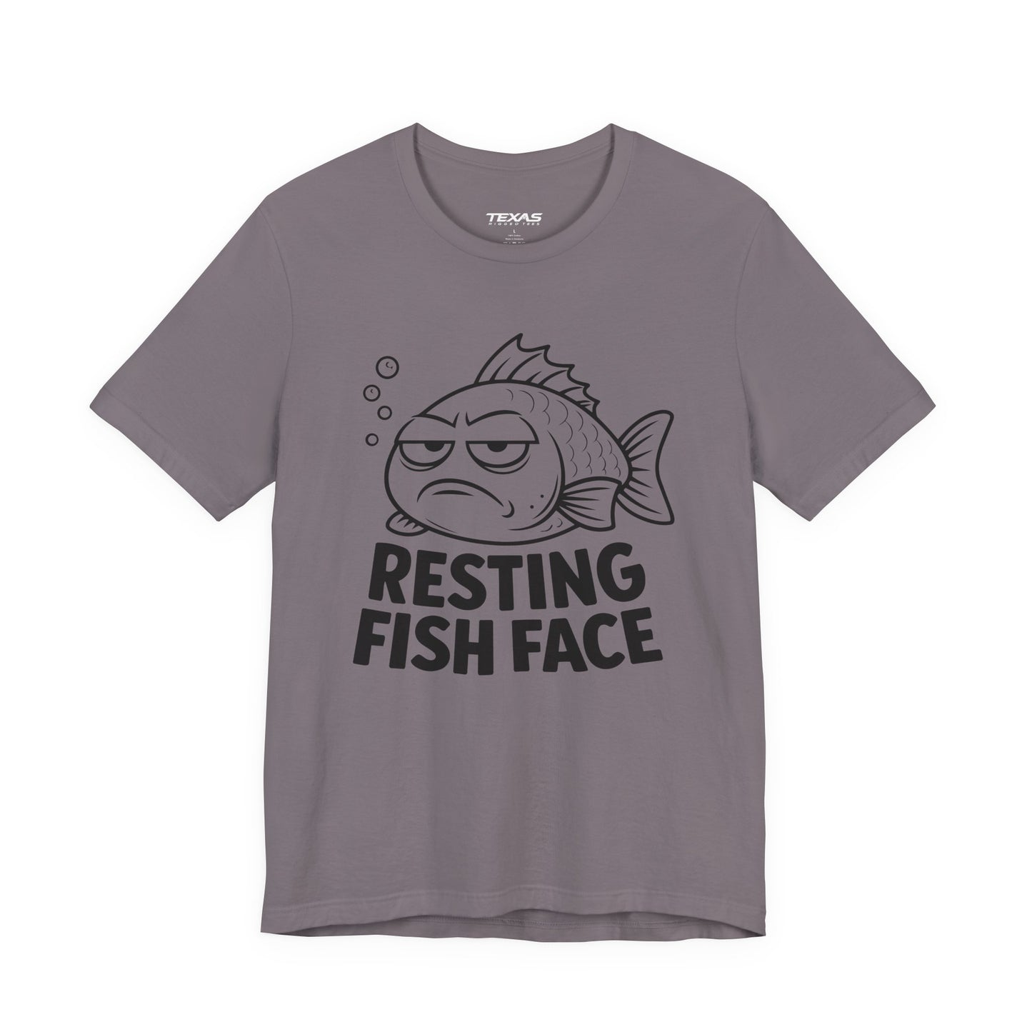 Resting Fish Face — Unisex Cotton Tee