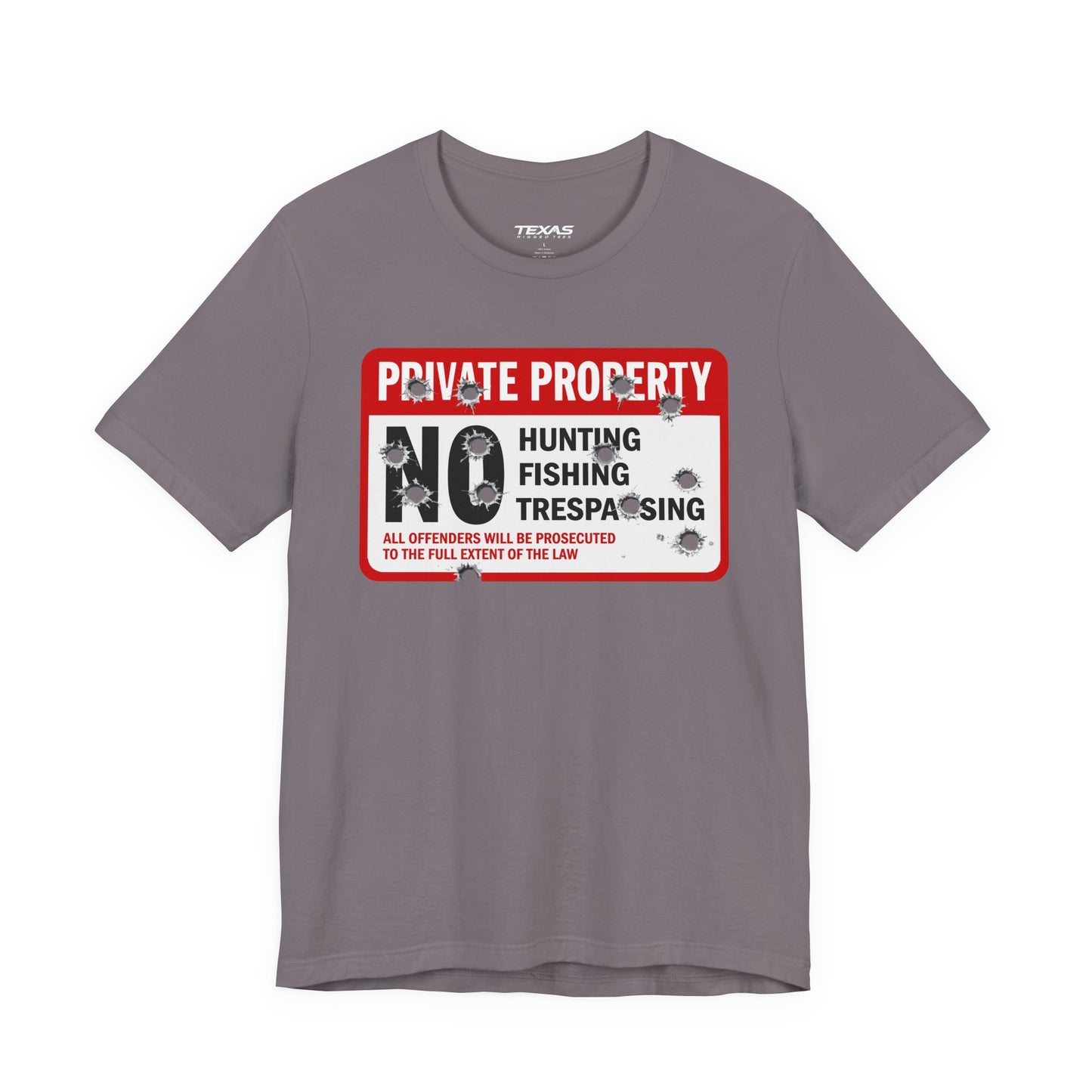 Private Property — Unisex Cotton Tee