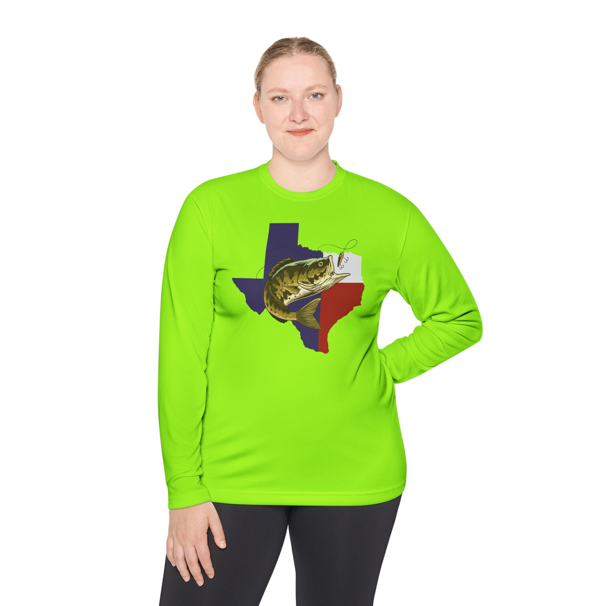Texas Bass Fishing — Unisex Long Sleeve T-Shirt