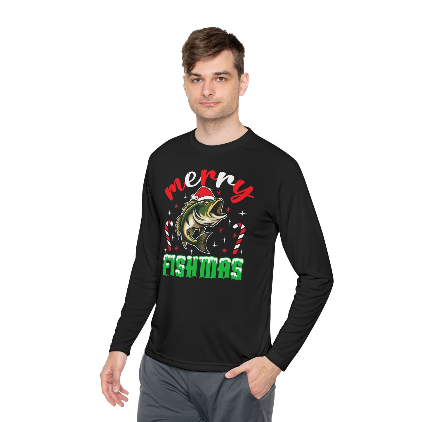 Merry Fishmas — Unisex Long Sleeve T-Shirt