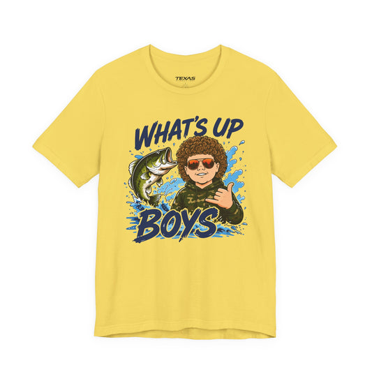 What’s Up Boys? Hang Loose — Unisex Cotton Tee