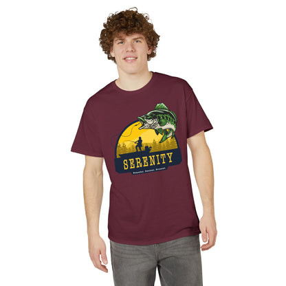 Serenity: Peaceful. Patient. Present. — Unisex DryBlend® T-Shirt