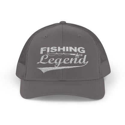 Fishing Legend — Embroidered Baseball Cap