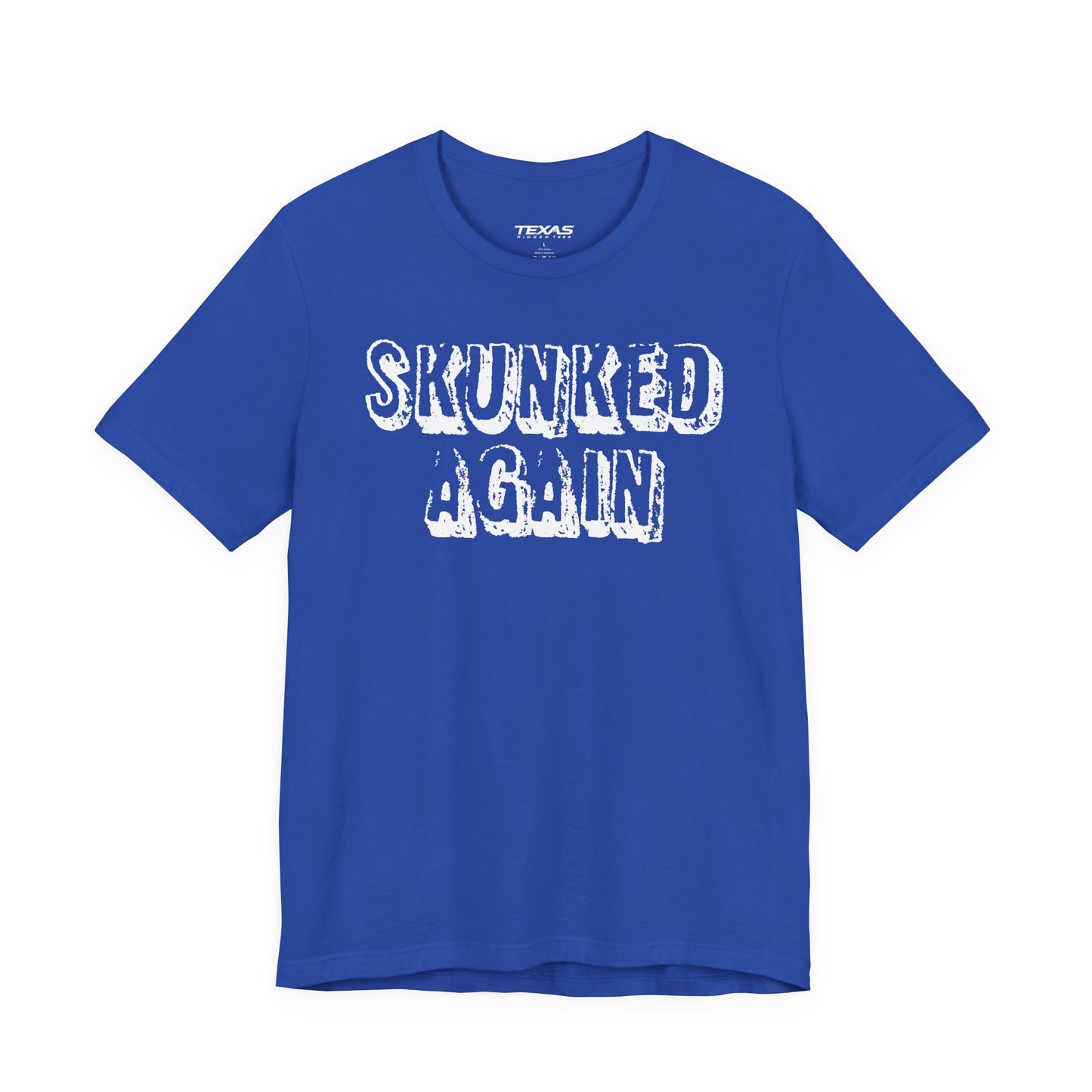 Skunked Again — Unisex Cotton Tee
