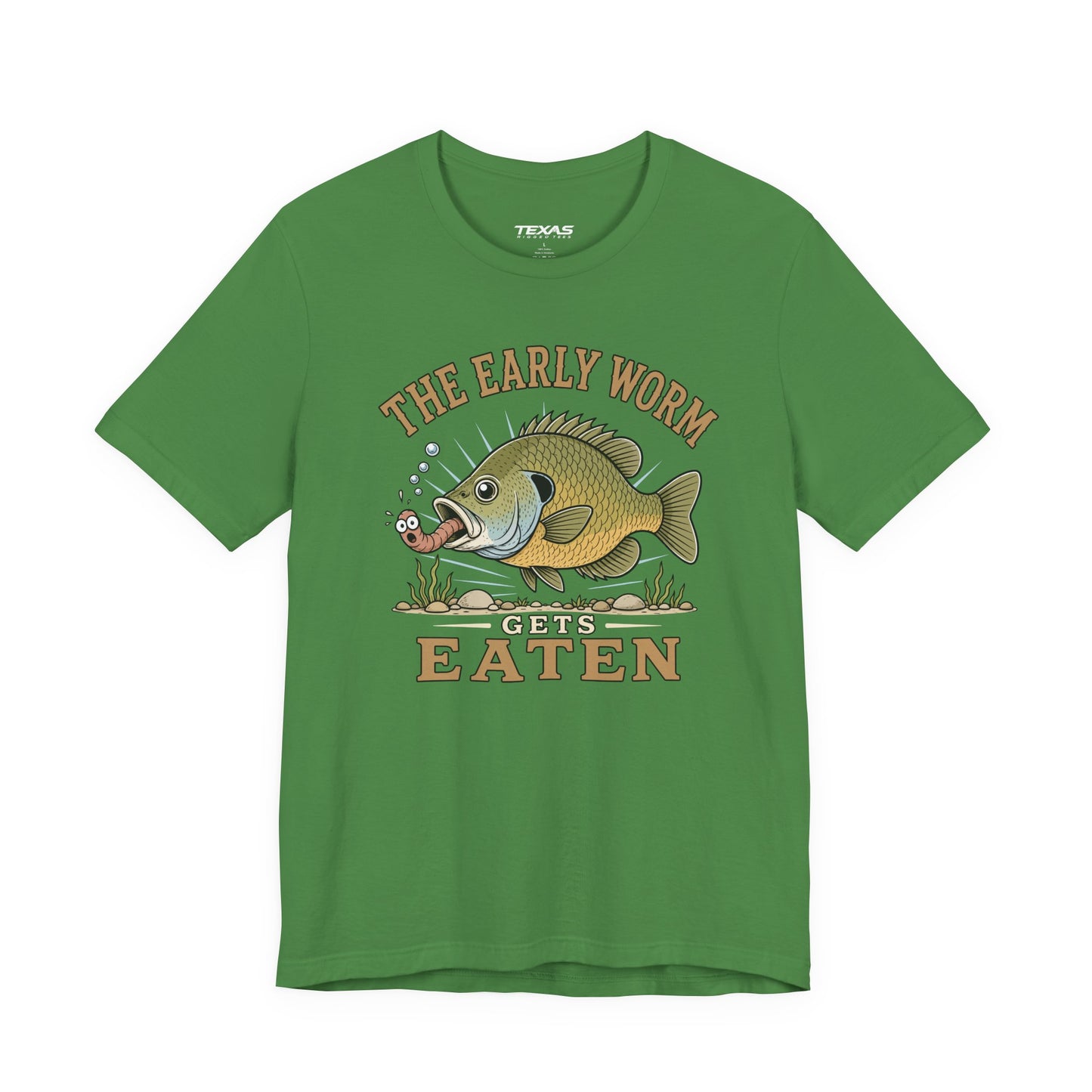 The Early Worm Gets Eaten — Unisex Cotton Tee