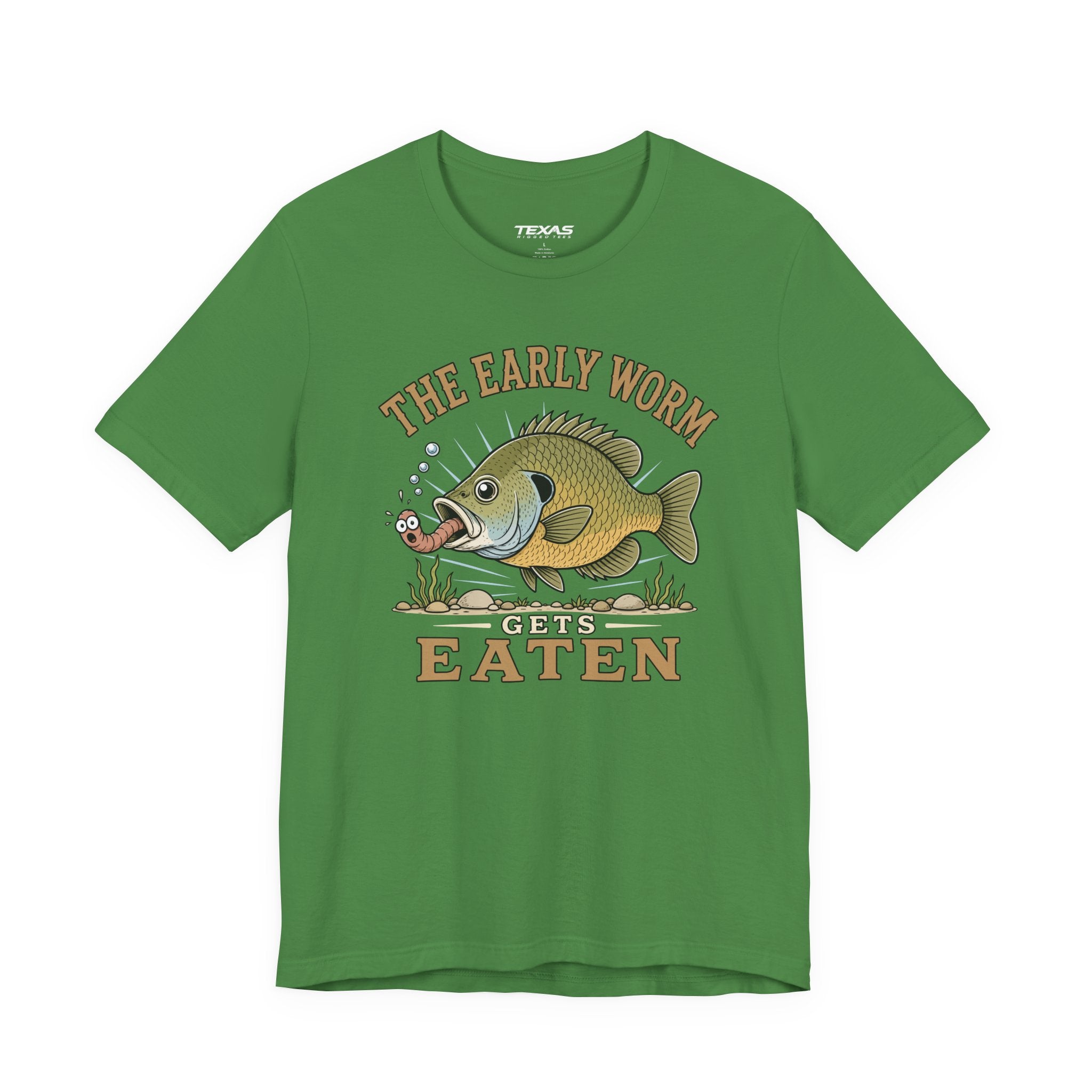The Early Worm Gets Eaten — Unisex Cotton Tee
