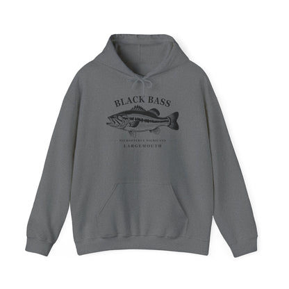 Black Bass — Unisex Hooded Sweatshirt