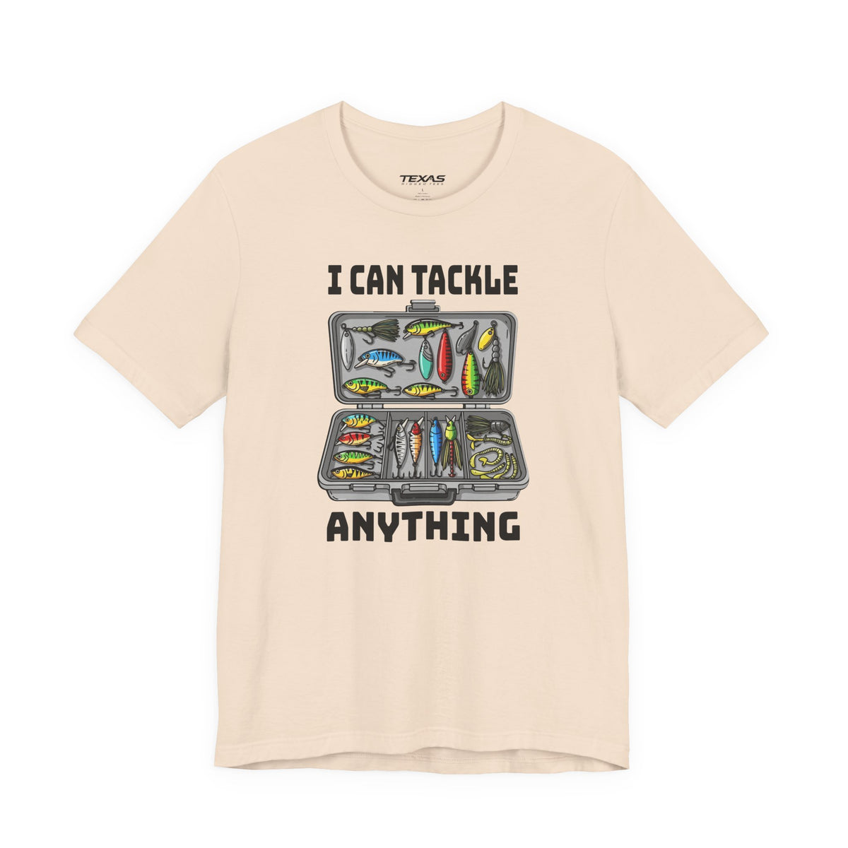 I Can Tackle Anything — Unisex Cotton Tee