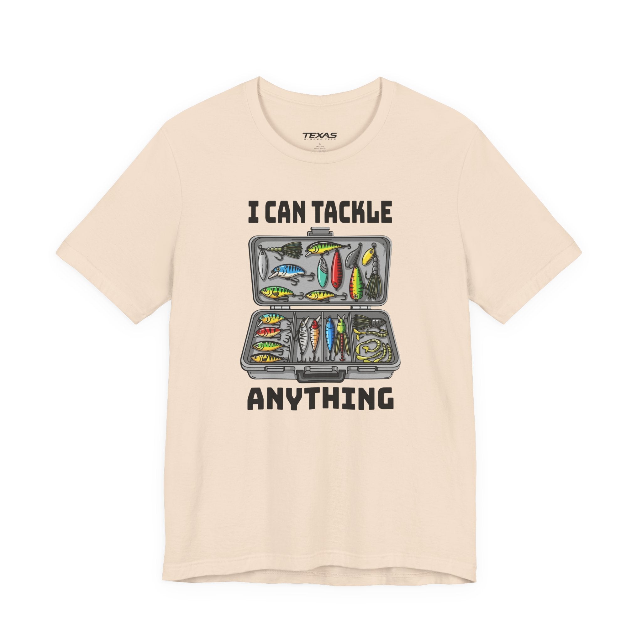 I Can Tackle Anything — Unisex Cotton Tee