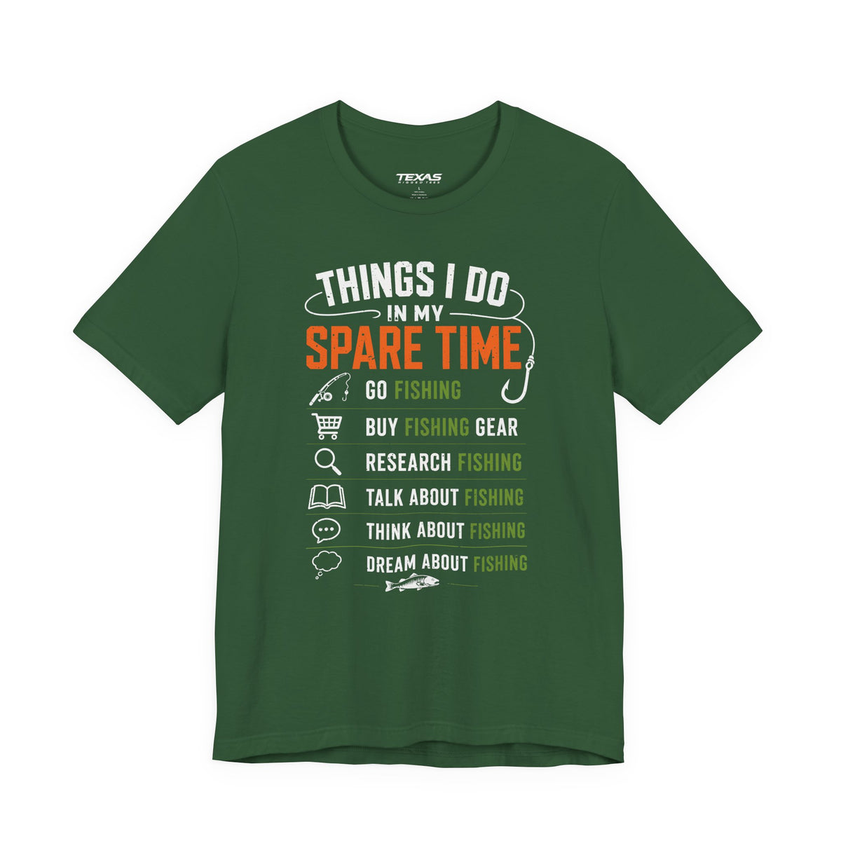 Things I Do in My Spare Time — Unisex Cotton Tee